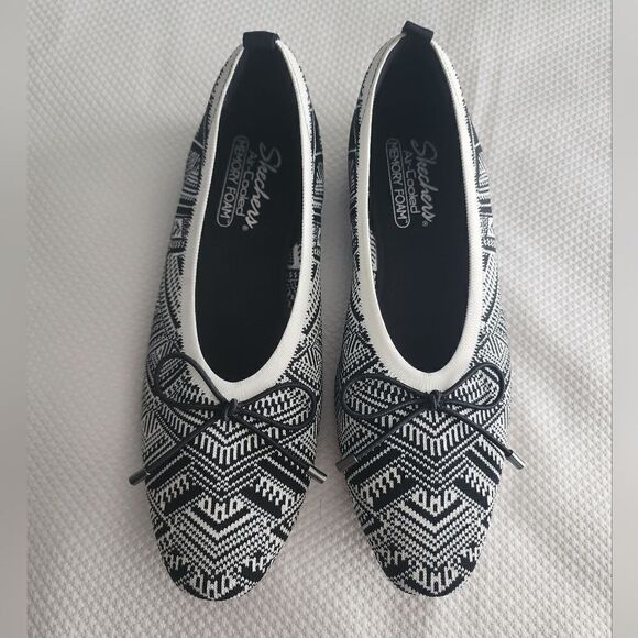 Skechers air cooled memory foam western print plats - Picture 1 of 12